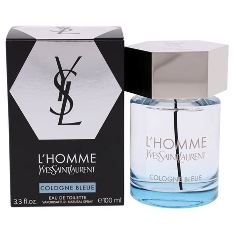 yves saint laurent l'homme cologne bleue 60 ml|blue homme cologne for men.